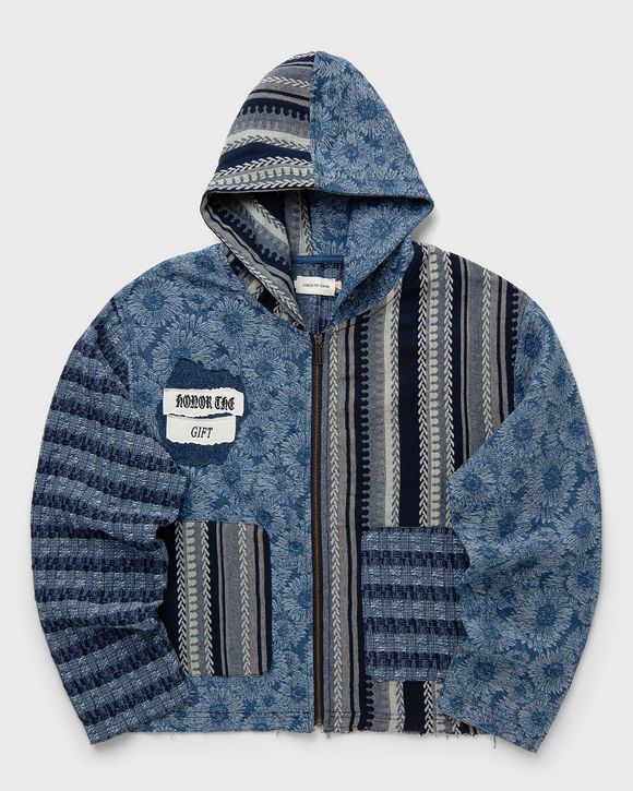 INDIGO TAPESTRY HOODIE
