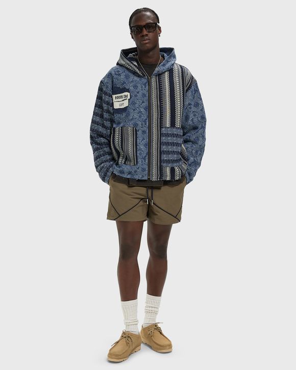 INDIGO TAPESTRY HOODIE