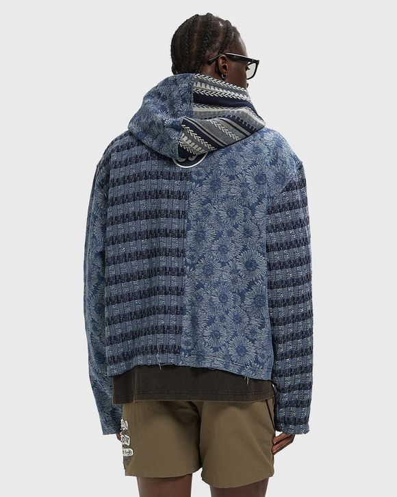 INDIGO TAPESTRY HOODIE