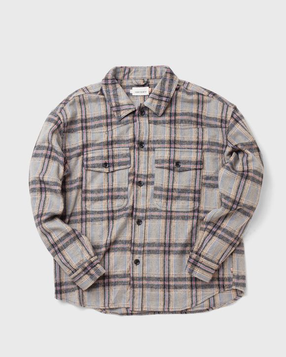 NOSTALGIA FLANNEL BUTTON UP SHIRT
