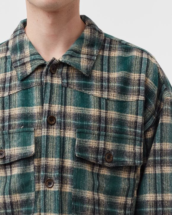 NOSTALGIA FLANNEL BUTTON UP SHIRT