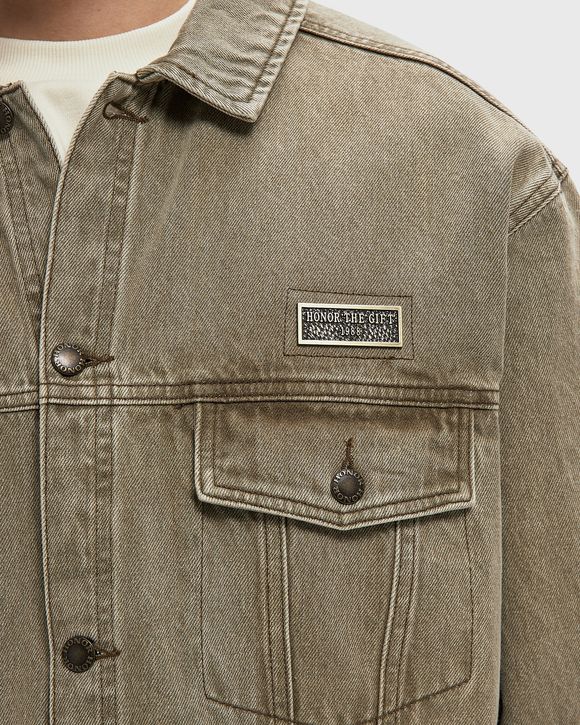 WASHED TWILL TRUCKER