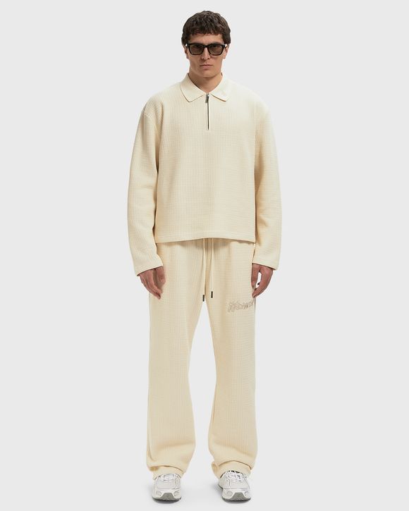 WAVY KNIT L/S POLO