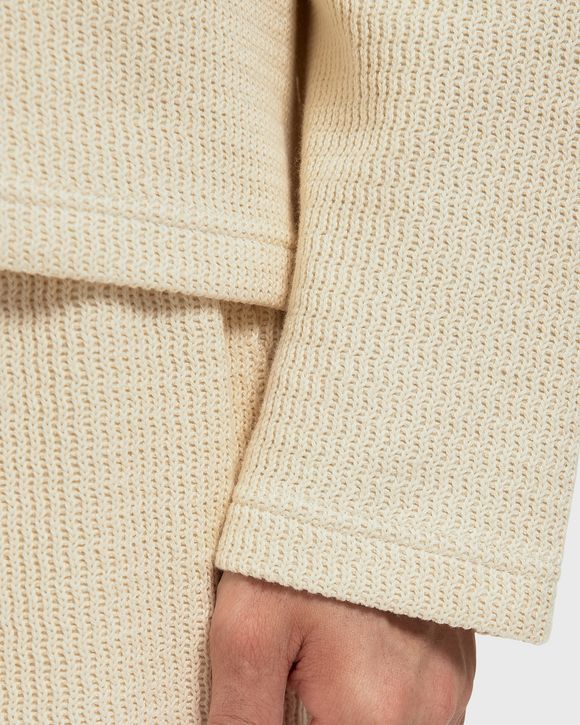 WAVY KNIT L/S POLO