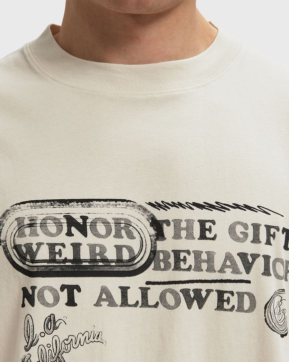 WEIRD BEHAVIOR S/S TEE