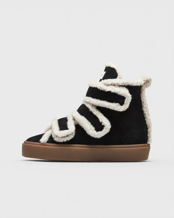 SHEARLING VELCRO WEDGE