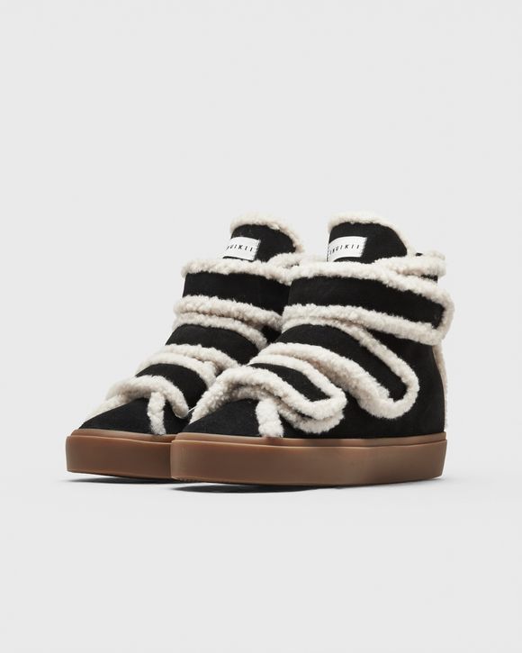 SHEARLING VELCRO WEDGE
