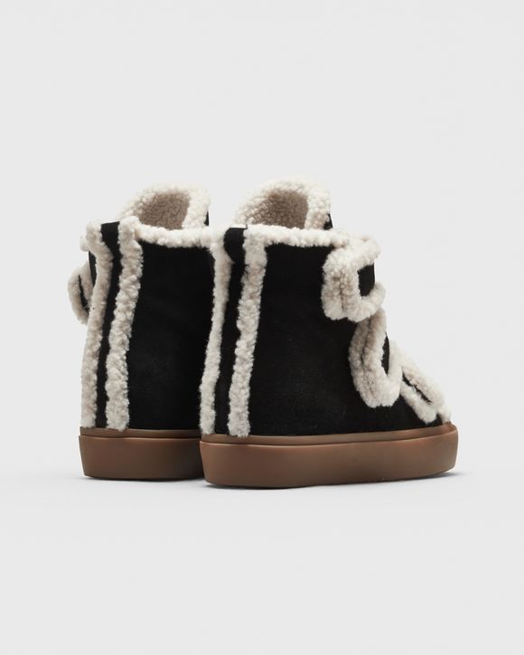 SHEARLING VELCRO WEDGE