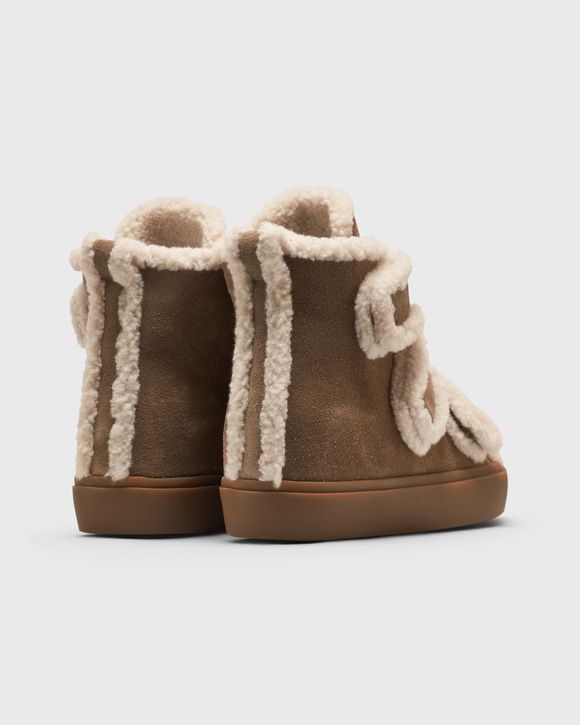 SHEARLING VELCRO WEDGE