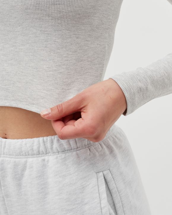 Cropped Crew Long Sleeve