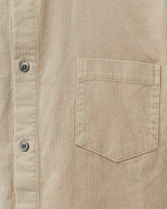 CORDUROY CLOAK BUTTON UP