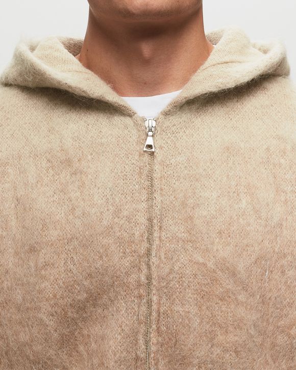 Gradient Mohair Full-Zip