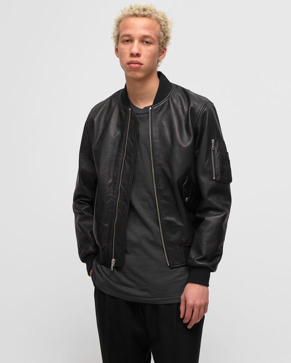 Leather Bogota Bomber