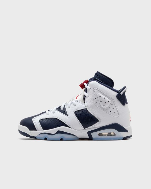 AIR JORDAN 6 RETRO ‘White and Midnight Navy‘ (GS)