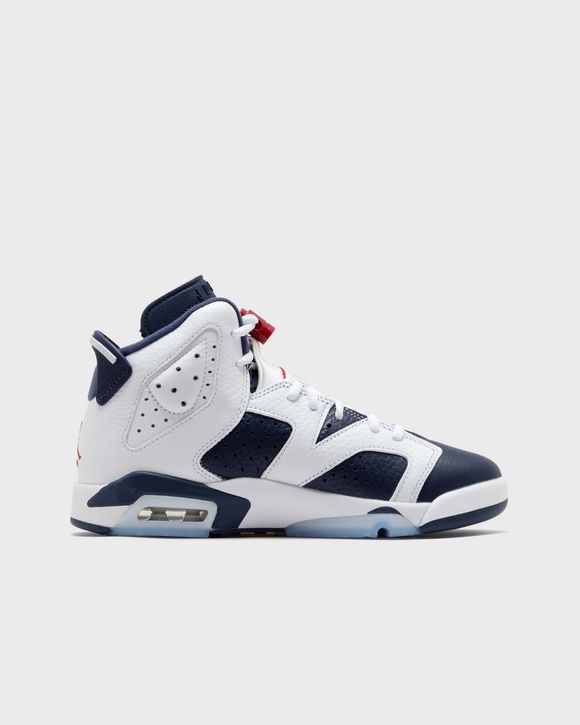 AIR JORDAN 6 RETRO ‘White and Midnight Navy‘ (GS)