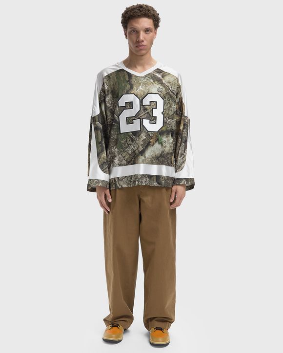 JORDAN ジョーダン IB3964-222 BRAND M J BRK HOCKEY JSY M Jordan BRK HOCKEY JERSEY RLT Brown White | BSTN Store