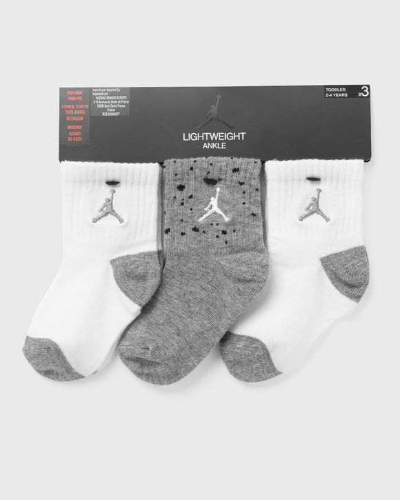 CEMENT GRIP QUARTER GRIPPY 3-PACK SOCKS