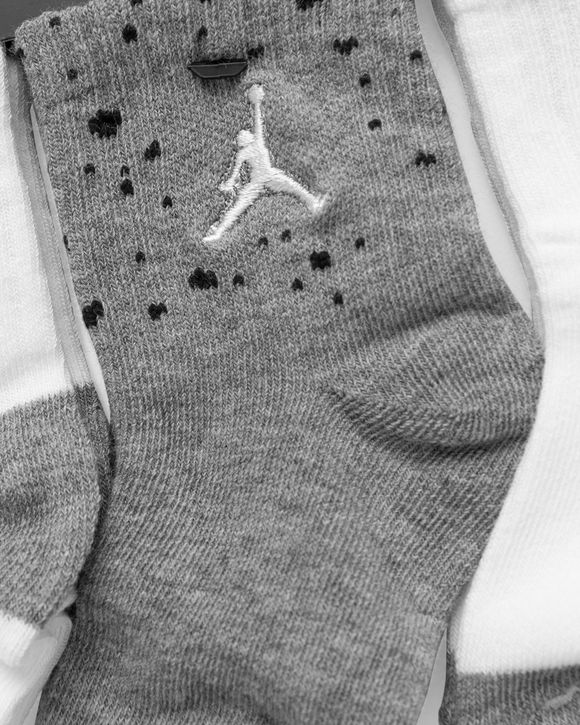 CEMENT GRIP QUARTER GRIPPY 3-PACK SOCKS
