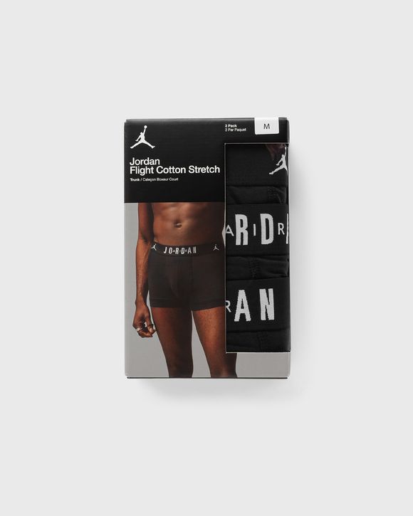FLIGHT COTTON STRETCH 3PK TRUNK BOXER/BRIEF