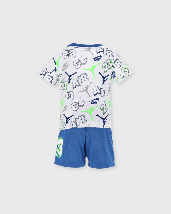 JORDAN AIR JUMBLED SHORT SET