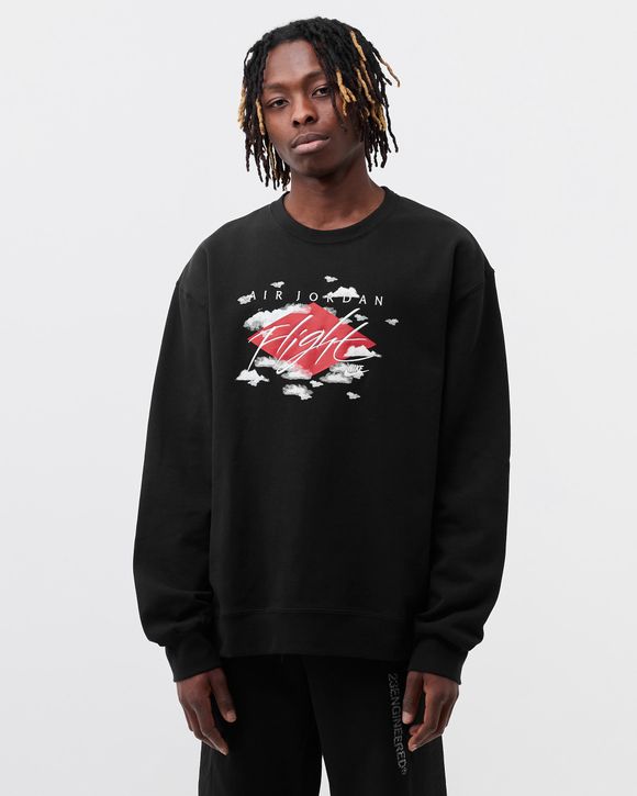 Jordan Statement Essentials Graphic Fleece Crew Sweatshirt