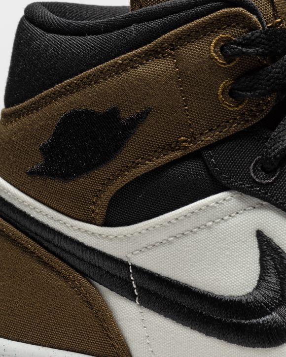 WMNS AIR JORDAN 1 MID SE "Olive Toe"