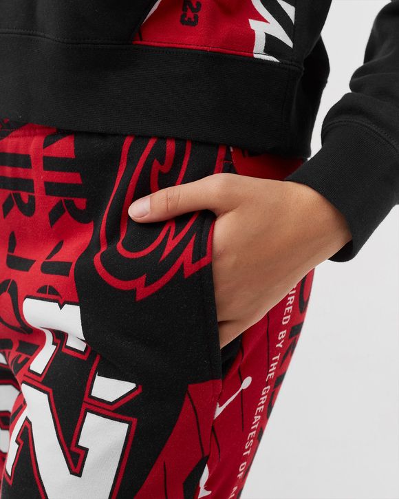 WMNS Fleece Allover Printed Pants