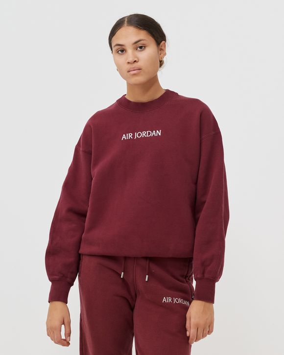 WMNS JORDAN AIR WORDMARK FLEECE CREW