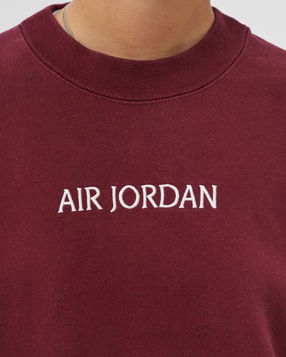 WMNS JORDAN AIR WORDMARK FLEECE CREW