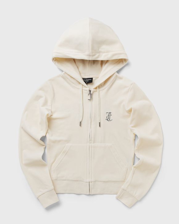 WMNS CLASSIC VELOUR HOODIE WITH DIAMANTE BRANDING