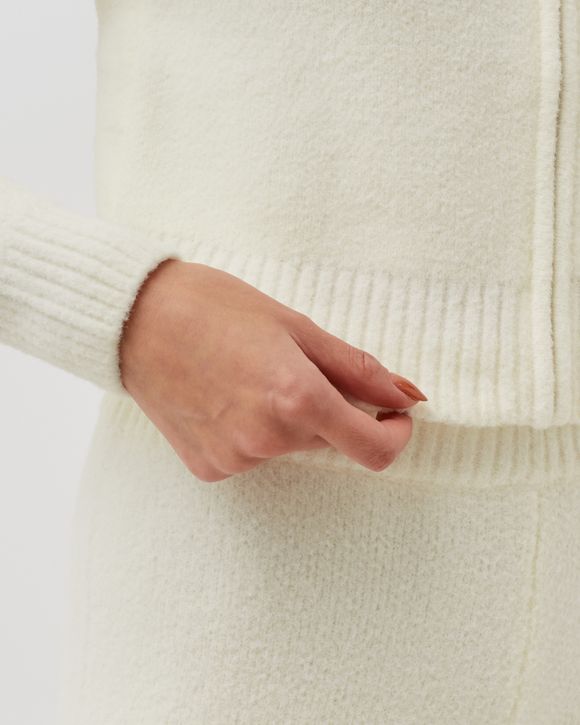 WMNS ROSE TROUSER KNITTED RIB ZIP CHARM PANT