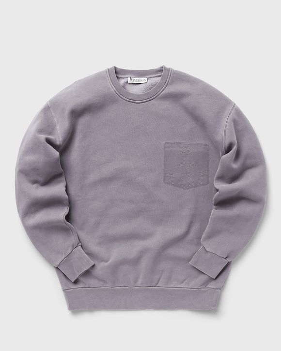 FADED LOGO POCKET SWEATSHIRT