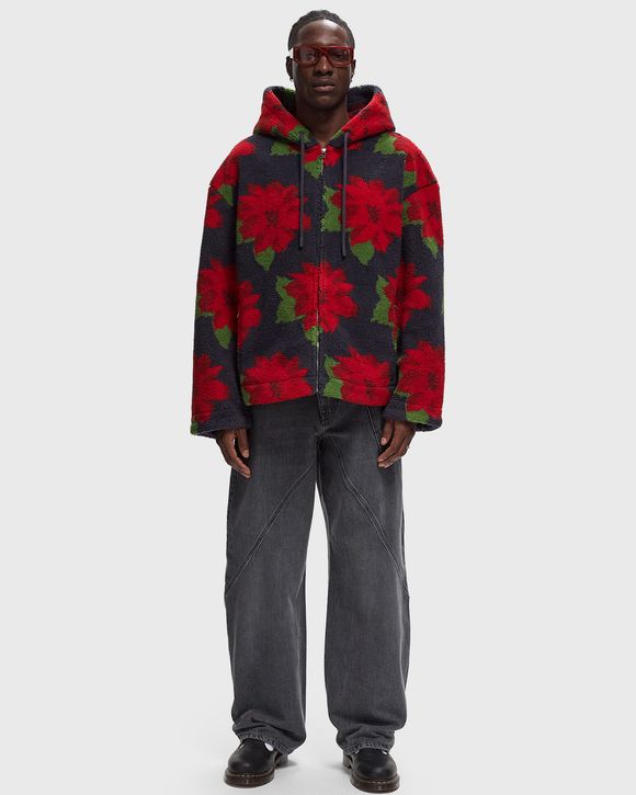 JWA FLEECE HOODED JACKET