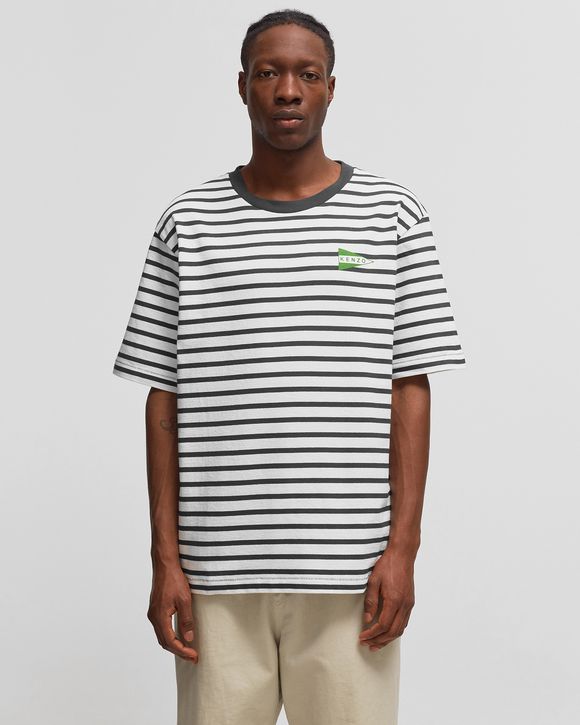 NAUTICAL STRIPED OVERSIZE TEE