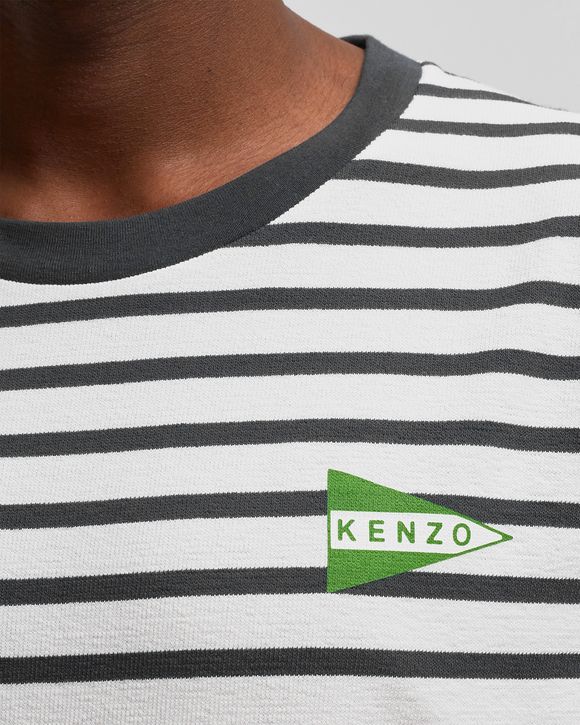 NAUTICAL STRIPED OVERSIZE TEE