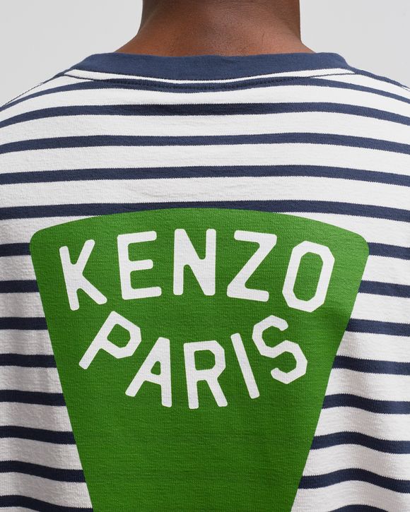 NAUTICAL STRIPED OVERSIZE TEE