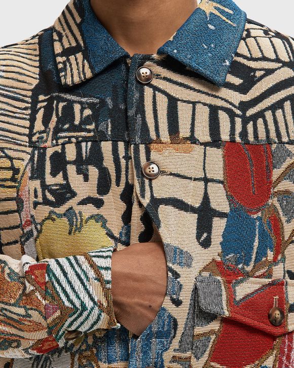 Jaquarded pocket detail Jacket