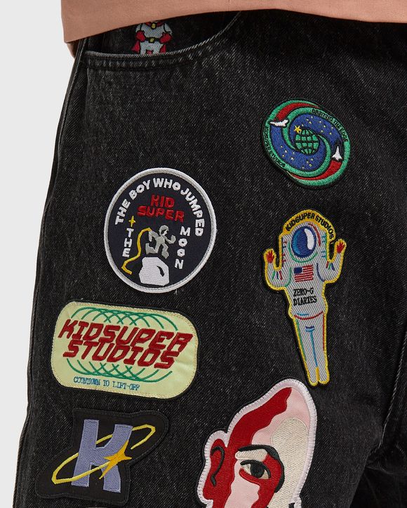 Patches Denim Short