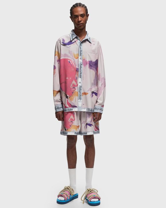 Printed Satin Shirt
