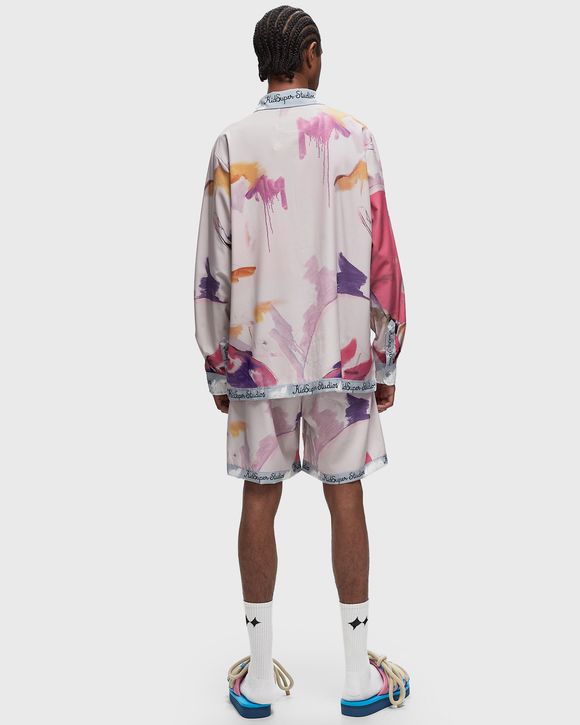 Printed Satin Shirt