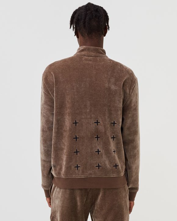 antidote track jacket olive