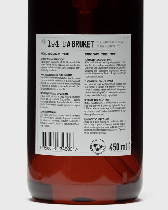 No. 194 Hand & Body Wash Grapefruit Leaf 450 ml