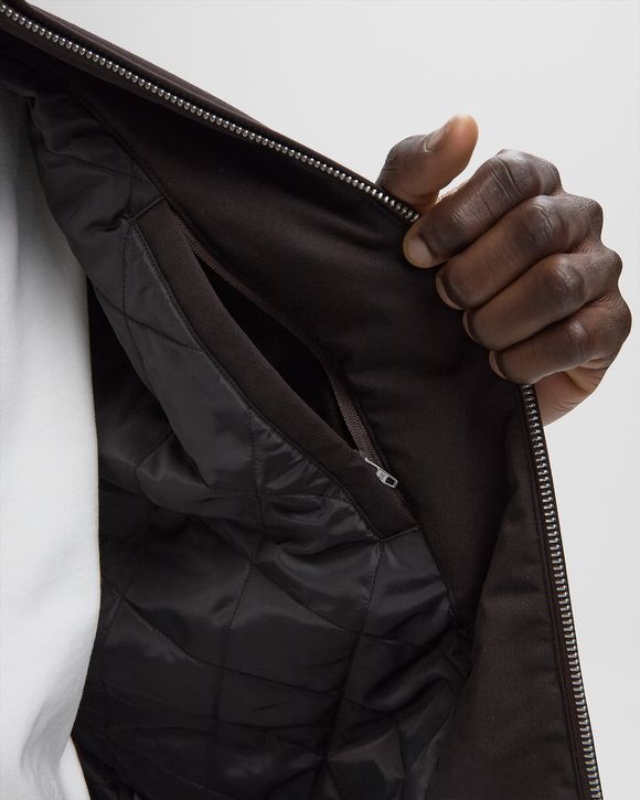 Retro Badge Water-Repellent Bomber Jacket