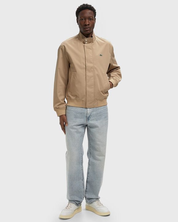 Water-Repellent Twill Harrington Jacket