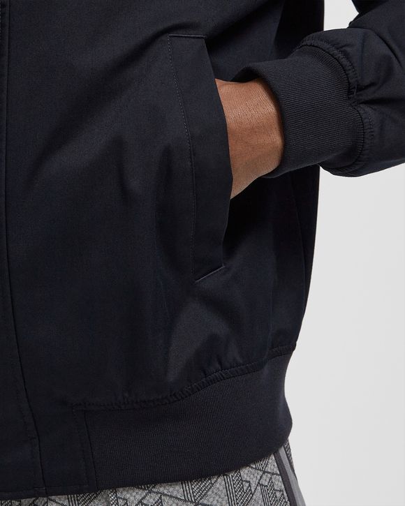 Water-Repellent Twill Harrington Jacket