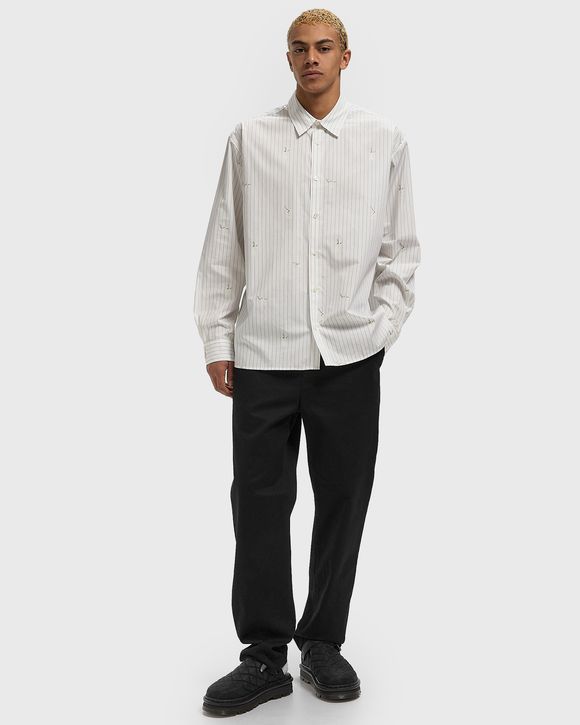 Relaxed Fit Embroidered Cotton Shirt