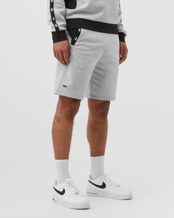 Contrast Accents Fleece Shorts