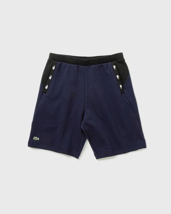 Contrast Accents Fleece Shorts