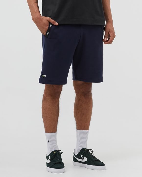 Contrast Accents Fleece Shorts