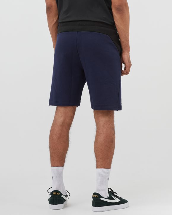 Contrast Accents Fleece Shorts